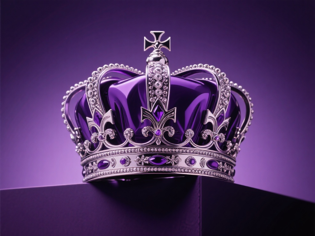 NG28紫色皇冠深入挖掘这种寓意，将高贵、权威与优